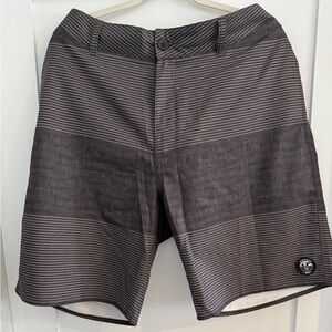 Vans Vanphibian Series Shorts - Black and Gray - Size 38